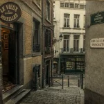 Bruxelles insolite : passage pavé des Marolles