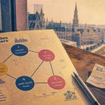 Bruxelles quartiers : carte et guide pour dormir et sortir