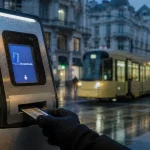 Bruxelles transport en commun : ticket STIB validé au valideur