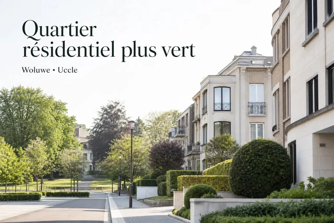 Bruxelles quartiers : ambiance résidentielle et verdoyante à Woluwe ou Uccle