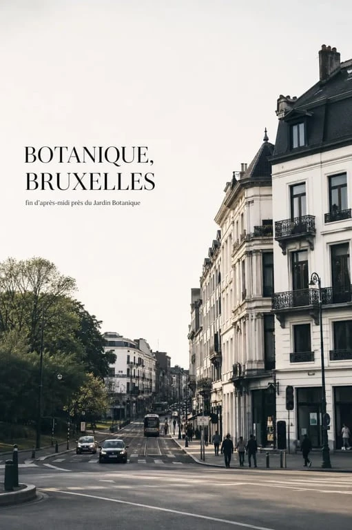 Quartier botanique bruxelles : vue urbaine autour du Jardin Botanique et du métro, ambiance de quartier central