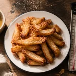 Frites a la graisse de boeuf croustillantes, double cuisson 150°C puis 180°C