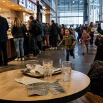 Restaurants docks bruxelles, pause rapide en intérieur