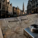 Visiter Anvers ou Bruxelles en week-end belge, carte et ticket de train