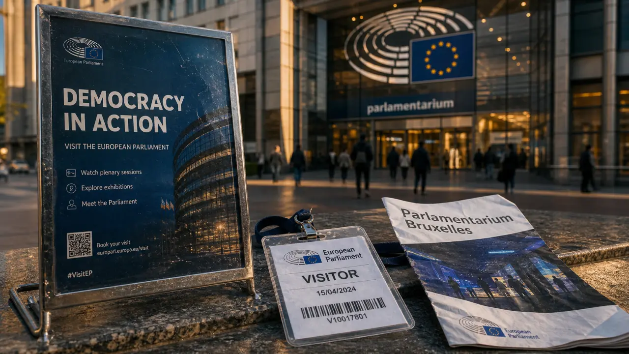 Visiter le parlement européen bruxelles : accès et entrée du Parlamentarium