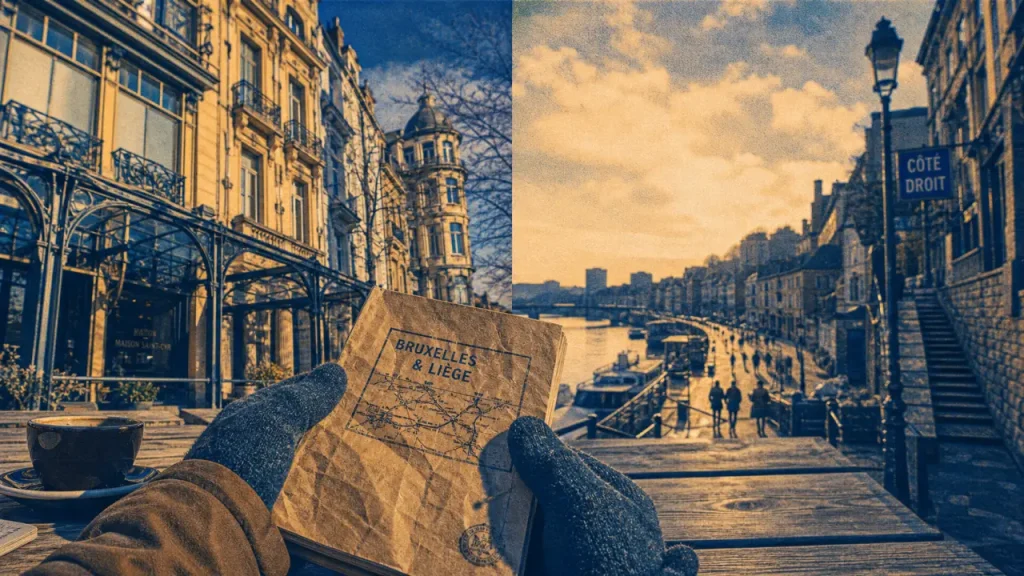 Visiter Liège ou Bruxelles : carnet de voyage, Art nouveau et Meuse