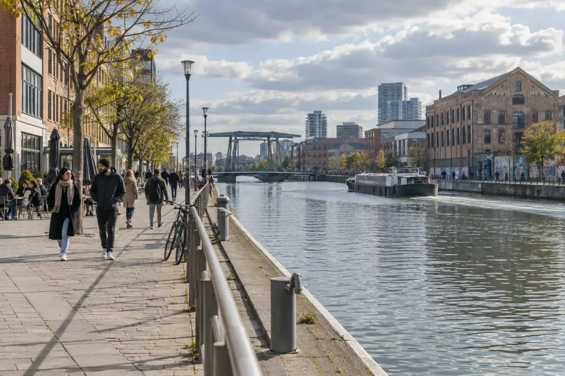 Molenbeek-Saint-Jean, autre pôle du quartier marocain Bruxelles entre canal, patrimoine industriel et vie locale