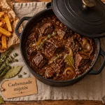Plats belges : carbonnade à la bière et gratin