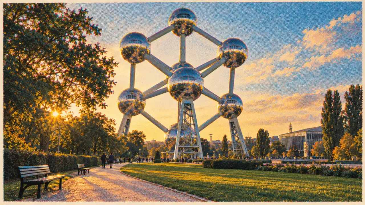 Quartier atomium bruxelles, Atomium au Heysel