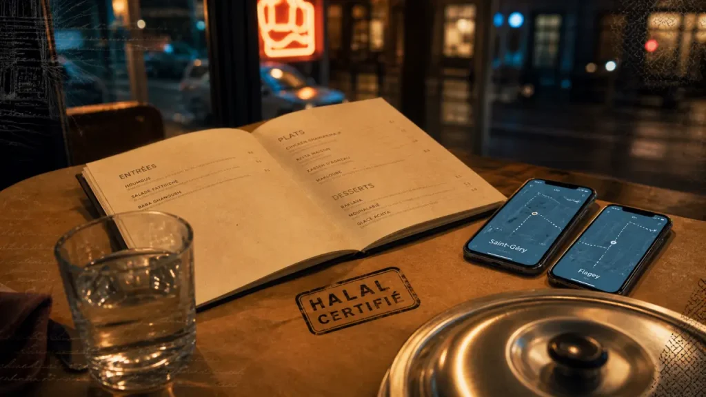 Restaurant halal à Bruxelles : menu et halal certifié