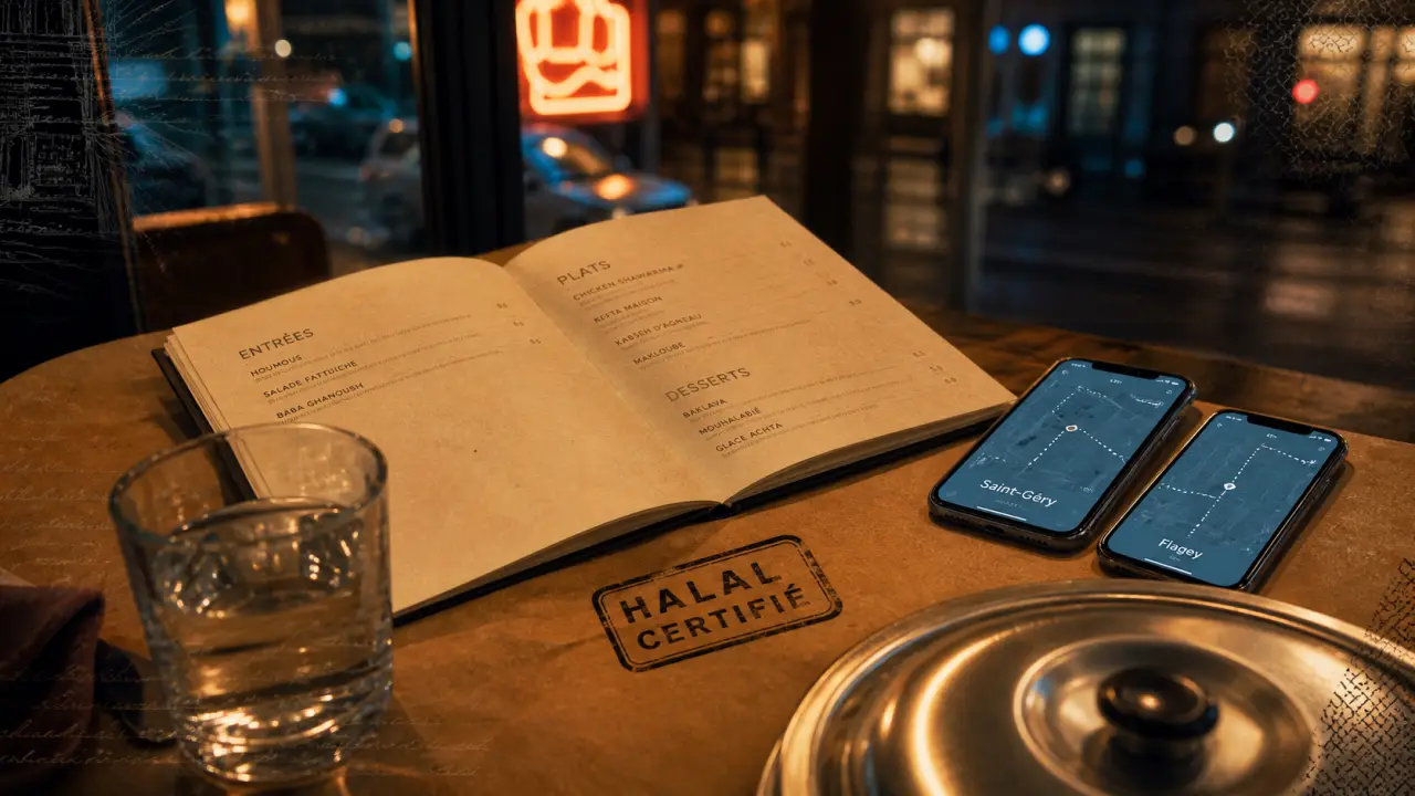 Restaurant halal à Bruxelles : menu et halal certifié