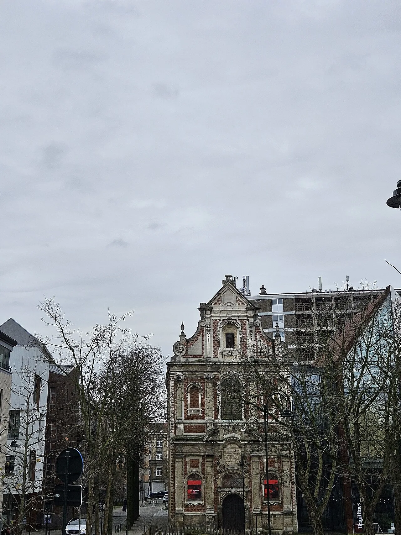 Le bâtiment des Brigittines à Bruxelles.