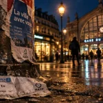 Bruxelles quartier chaud près de la Gare du Nord, fin de soirée