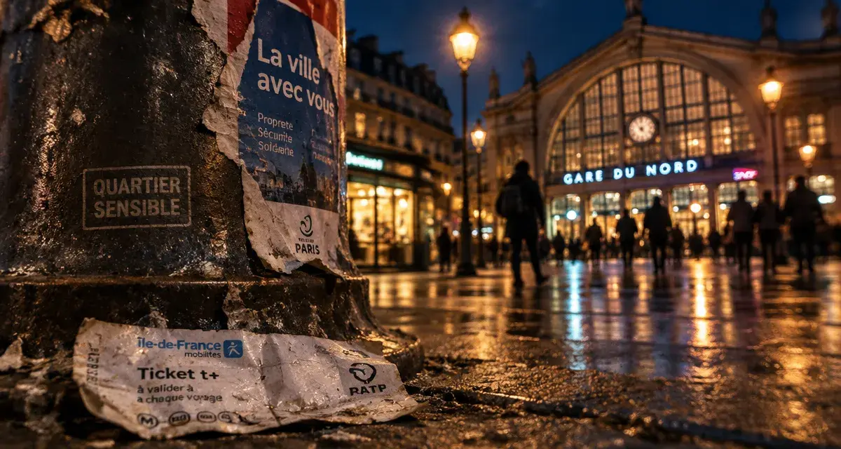 Bruxelles quartier chaud près de la Gare du Nord, fin de soirée
