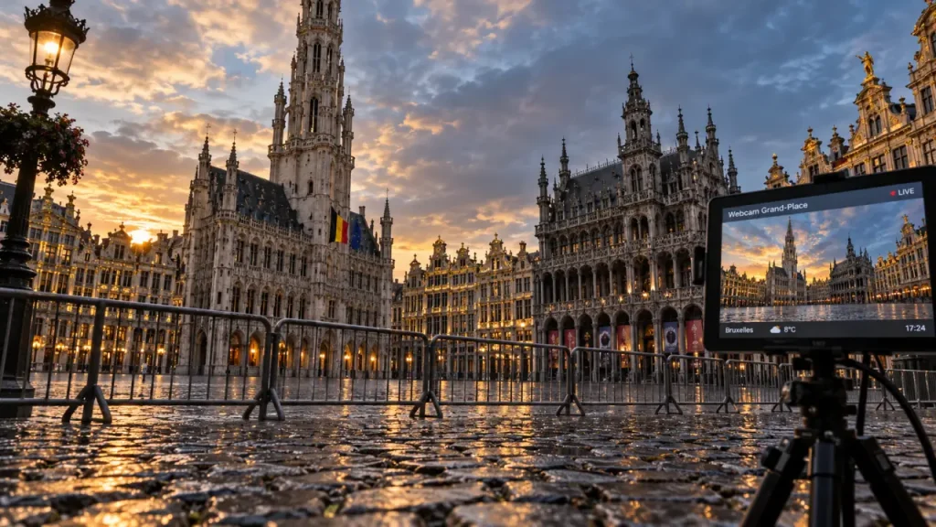 Grand-Place de Bruxelles aujourd’hui : vérifiez l’agenda et la webcam avant de partir