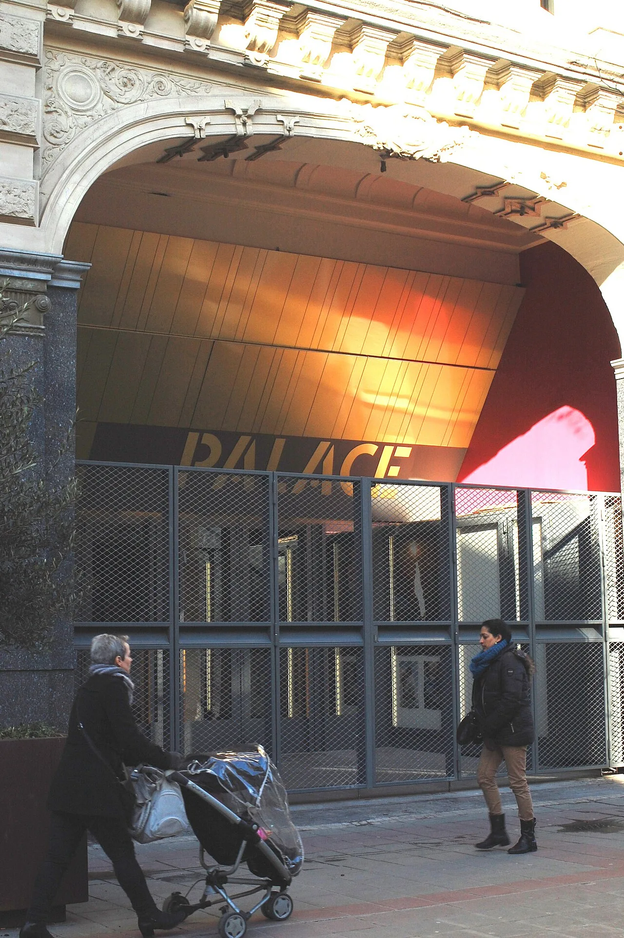 L’entrée rénovée du cinéma Palace.