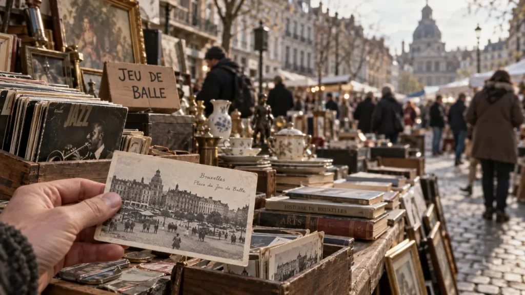 Visiter les Marolles à Bruxelles : chiner le matin et voir la ville d’en haut