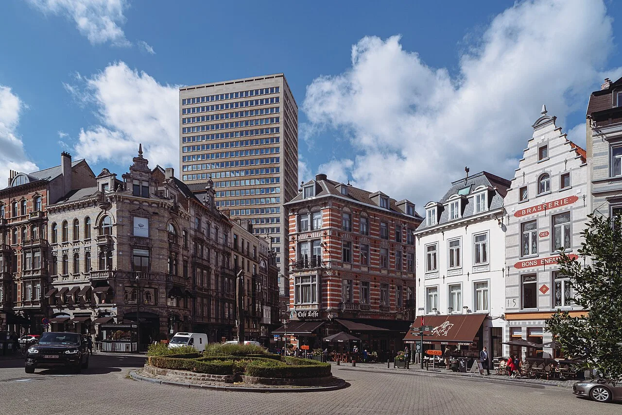 La place du Grand Sablon, photographiée le 7 septembre 2018.
