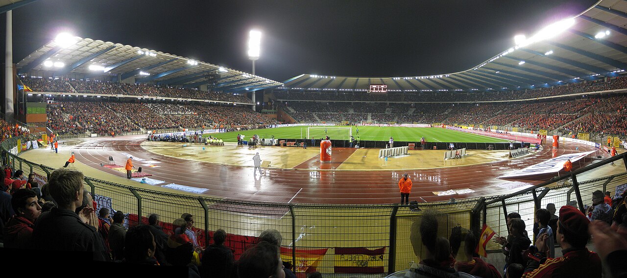 Le Stade Roi Baudouin pendant un match en octobre 2008.